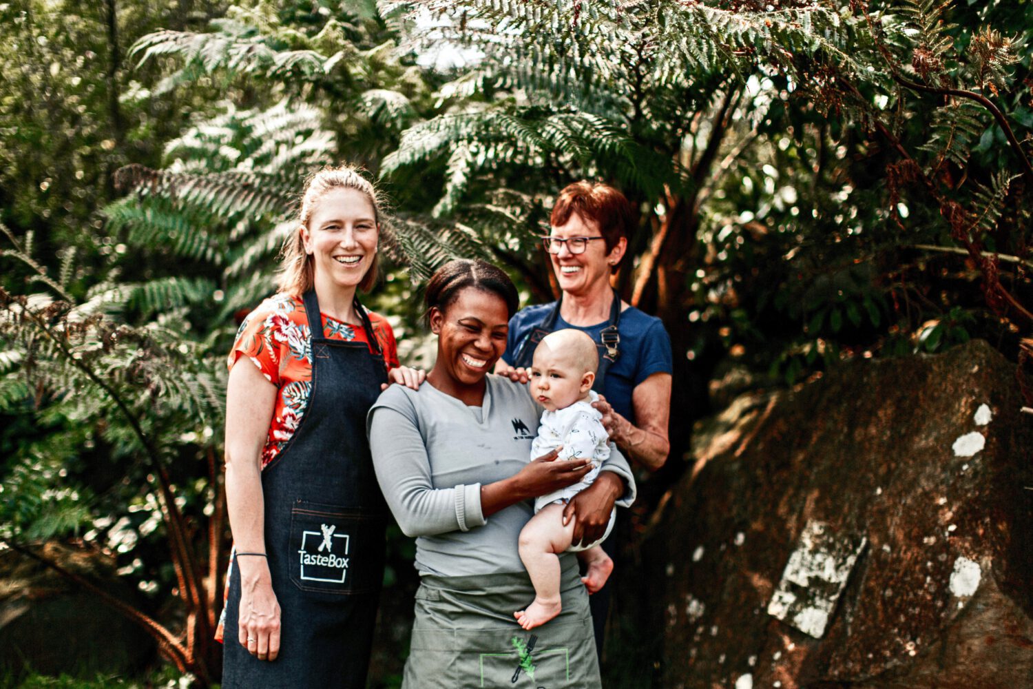 The TasteBox team together